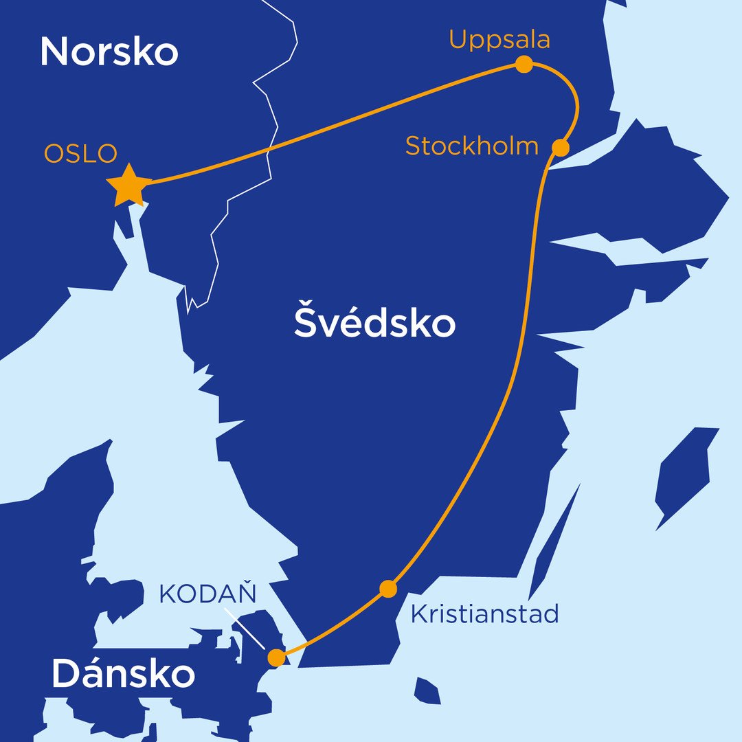 Starobylé metropole Skandinávie – fotka 2