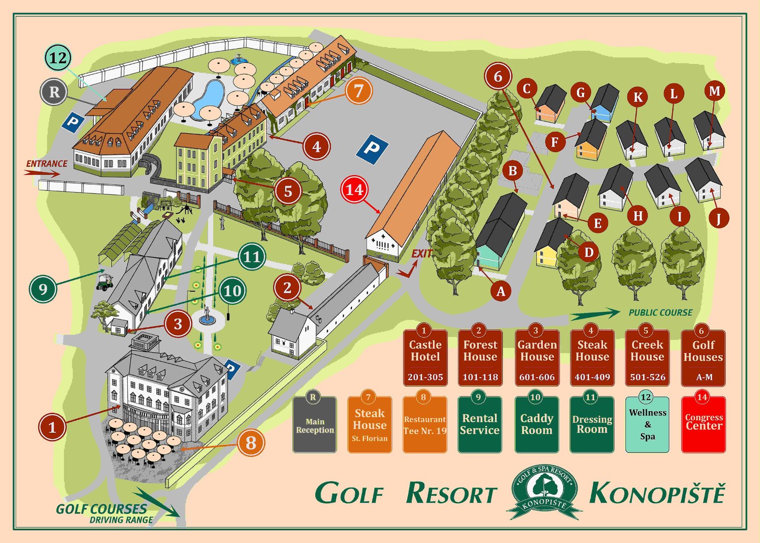 Golf & Spa Resort Konopiště – fotka 16