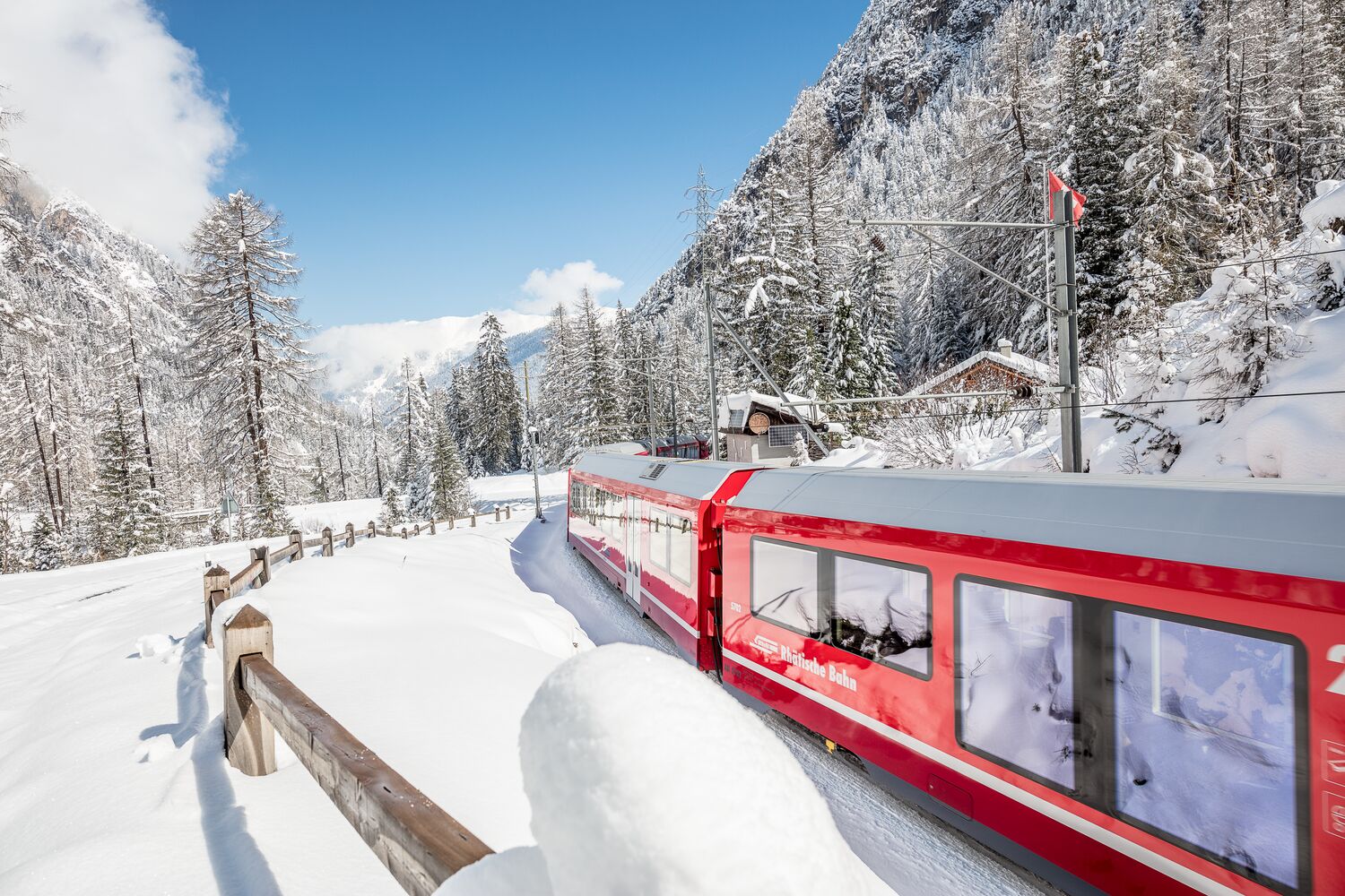Zimní kouzlo švýcarských drah – fotka 5