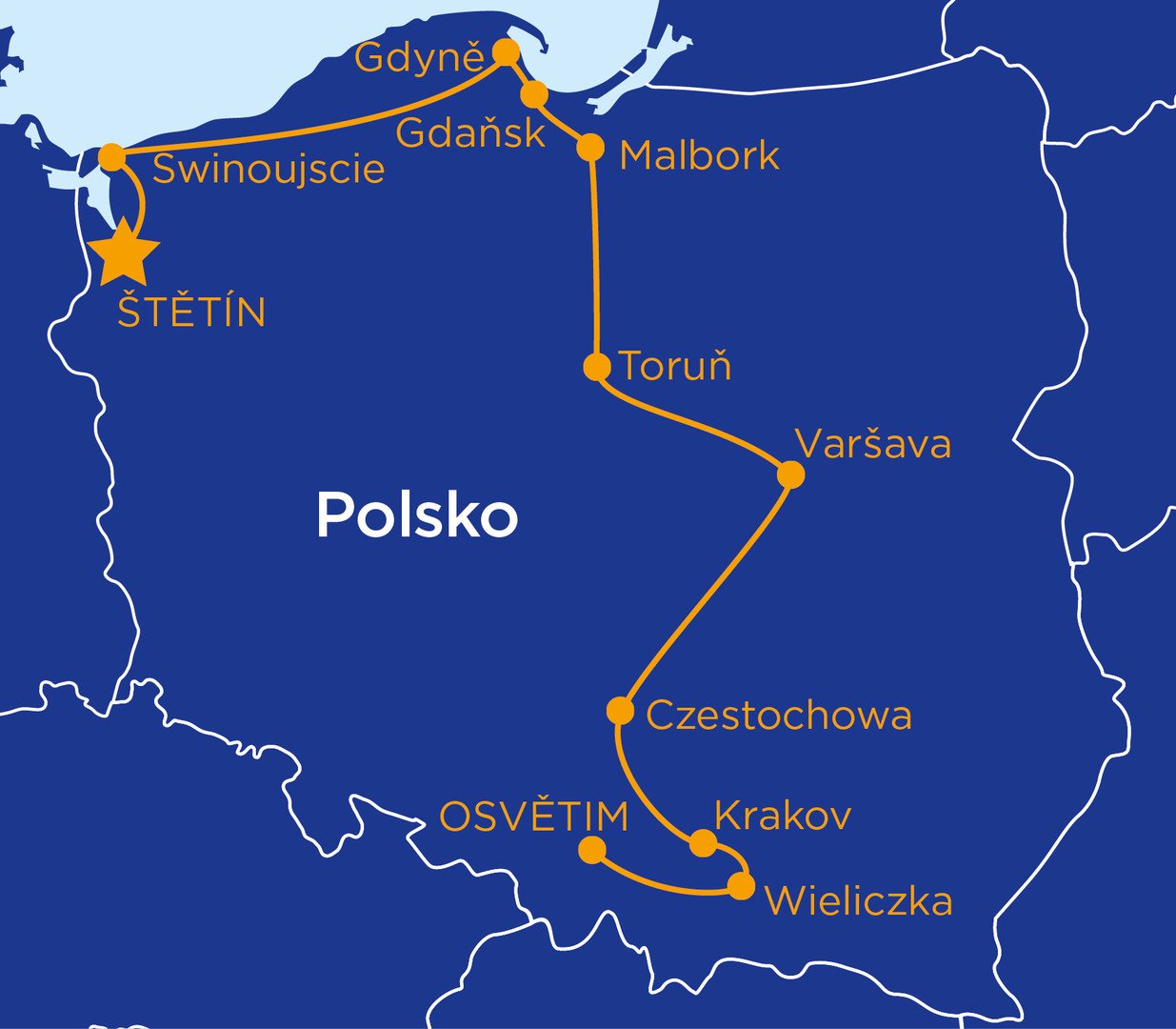 Velký okruh Polskem – fotka 2