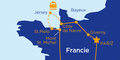 Údolím Loiry do Normandie a na ostrov Jersey #2