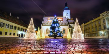 Advent v Záhřebu s koupáním v Terme Čatež