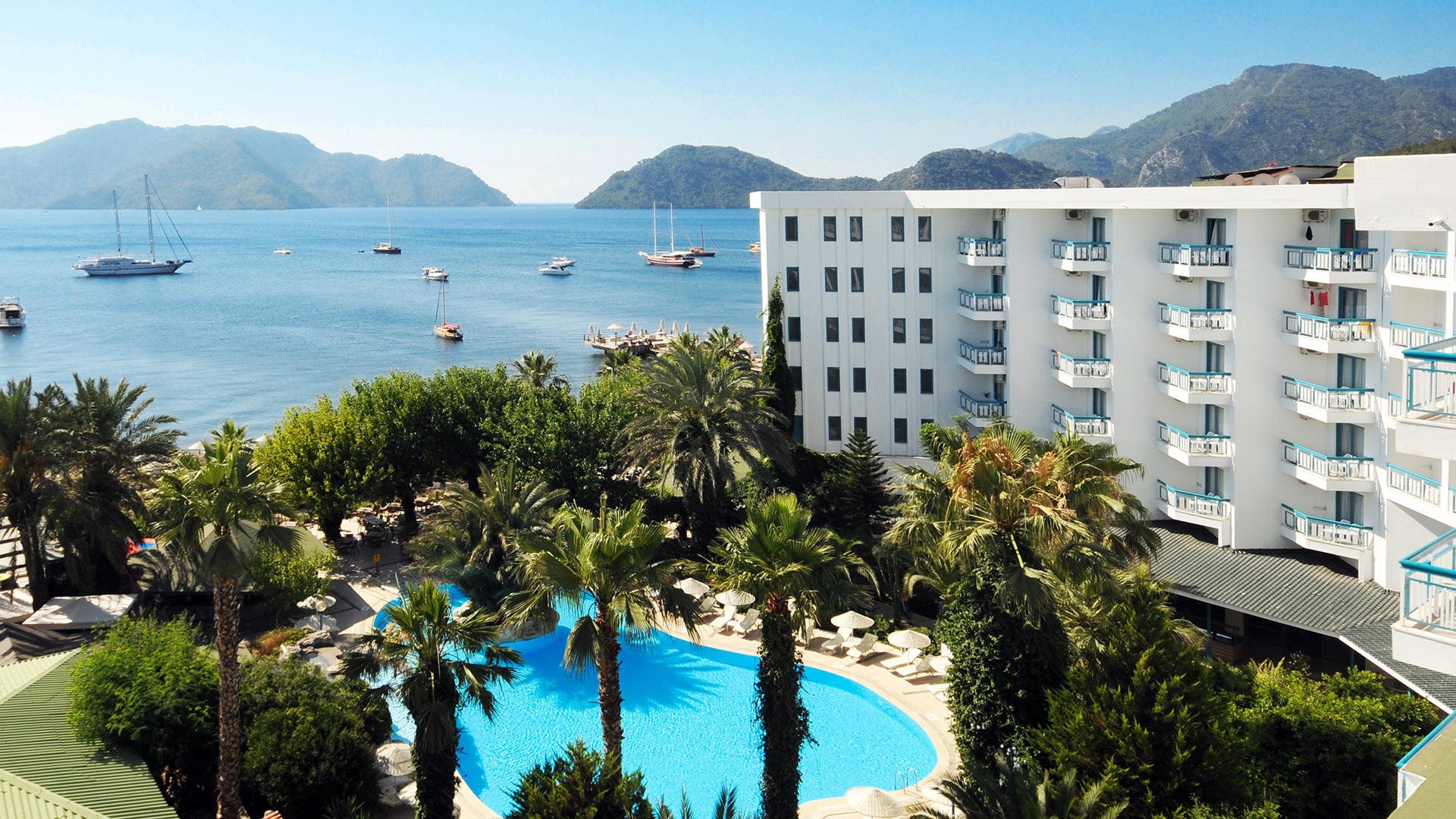 hotel tropical beach marmaris