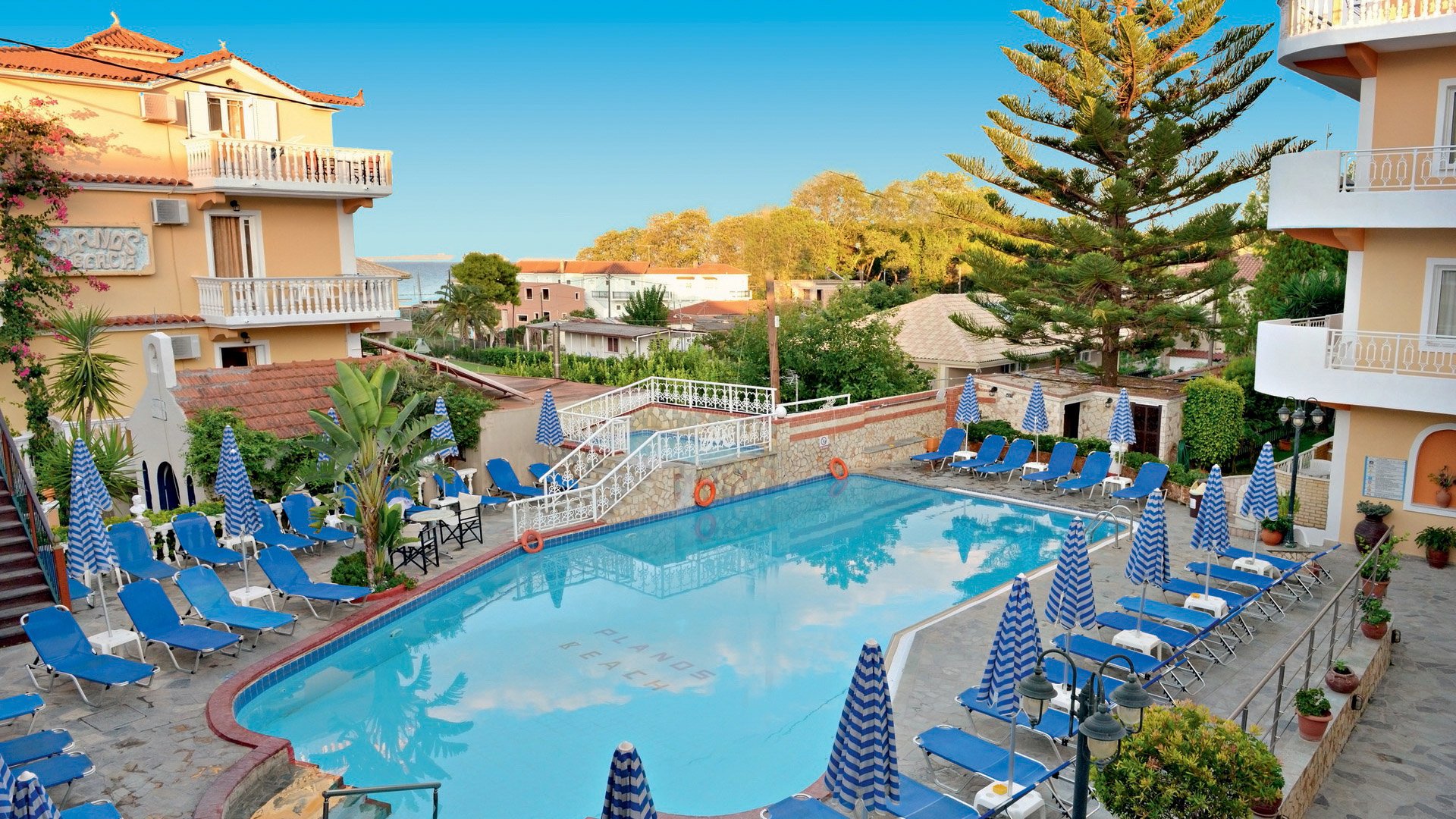 Hotel Planos Beach Zakynthos Greece Holidays Reviews Itaka Hotel Planos Beach