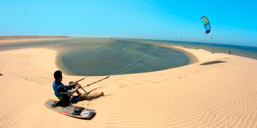 Obóz kitesurfingowy  – Dakhla, 1 tydzień -  Hotel Papi 