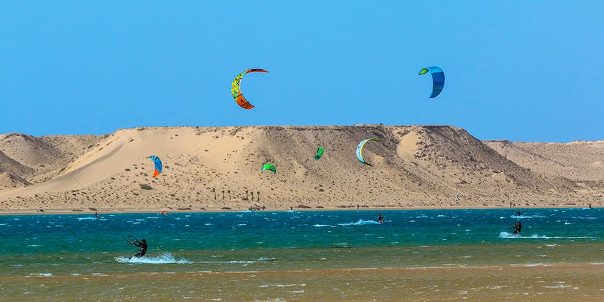 Obóz kitesurfingowy  – Dakhla, 1 tydzień -  Hotel Papi 