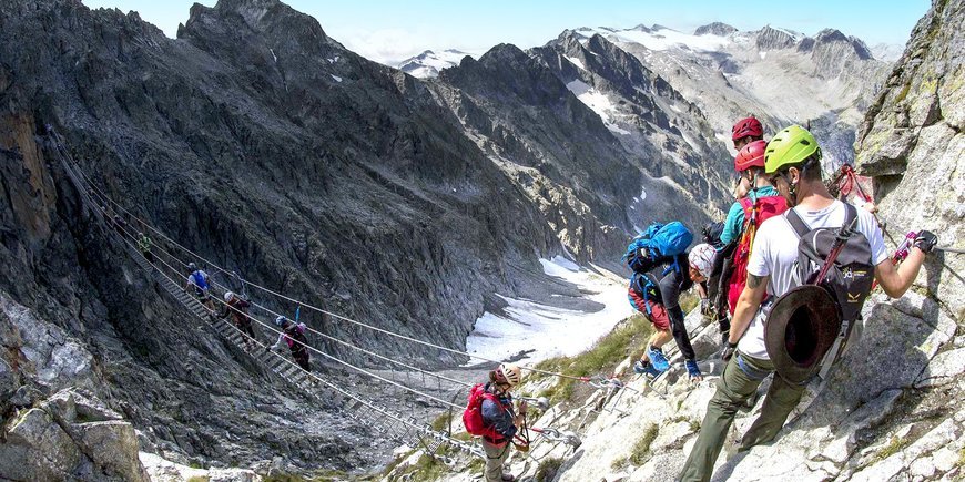 Via ferraty Ponte di Legno i Tonale