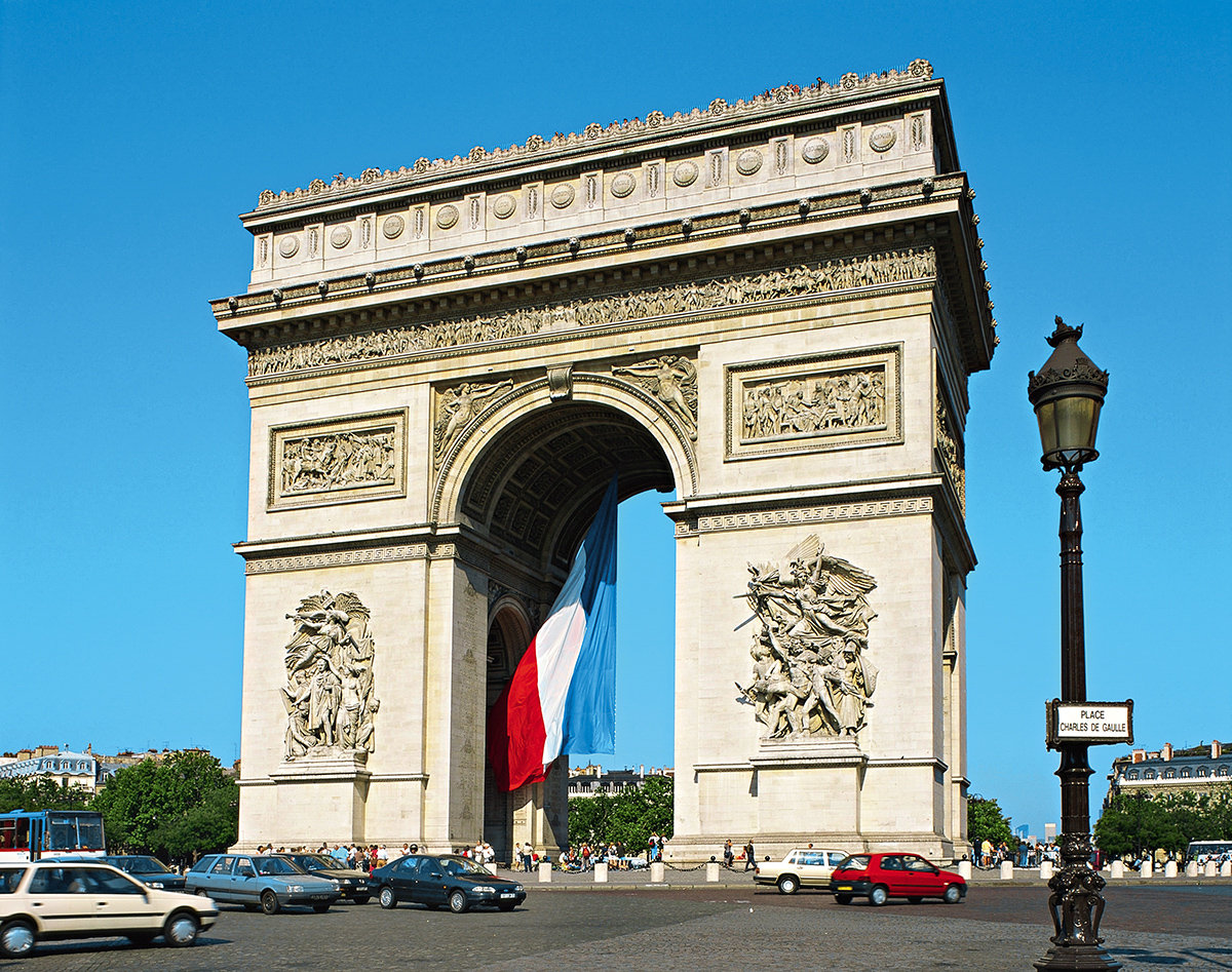 Все о триумфальной арке парижа