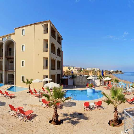 Отель Agelia Beach 4*+ (Агелия Бич) Крит-Rethymnon Греция