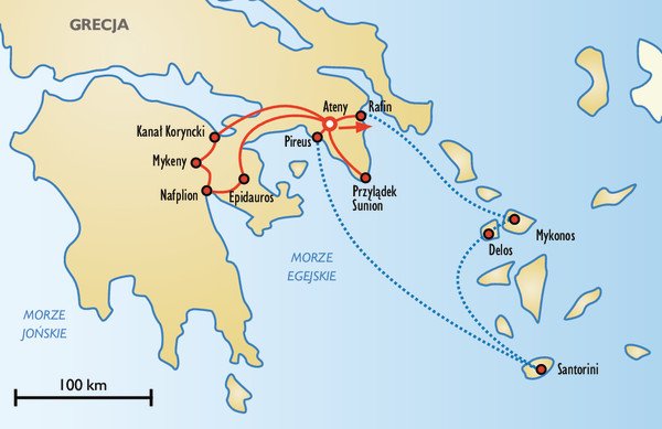 itaka mapa W Drodze Na Cyklady Grecja Wycieczki Opinie Itaka itaka mapa