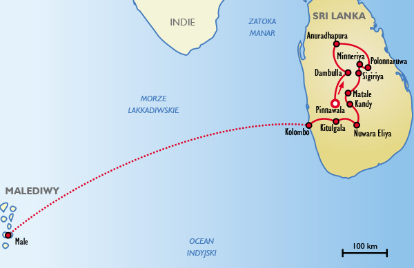 malediwy polozenie mapa Herbaciane tygrysy na Malediwach   Sri Lanka   Wycieczki, Opinie 