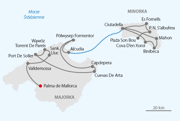 formentor majorka mapa Baleary nie do wiary   Hiszpania   Wycieczki, Opinie | ITAKA