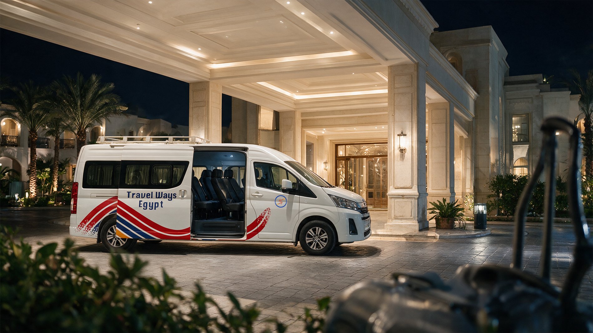 Prywatny transfer z lotniska Marsa Alam do hotelu (3-7 osób)