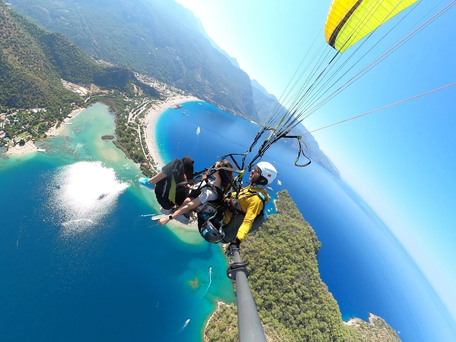 Lot paralotnią z Marmaris