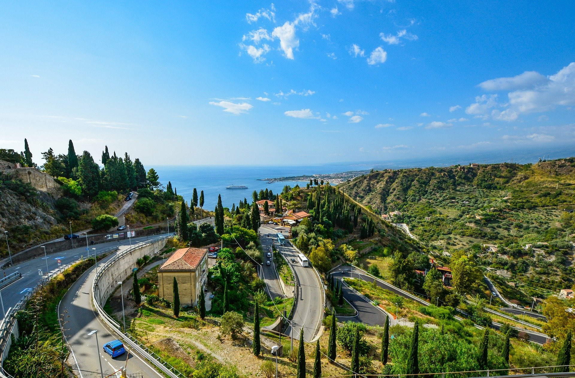 Etna - Taormina no Santa Flavia un Pollina