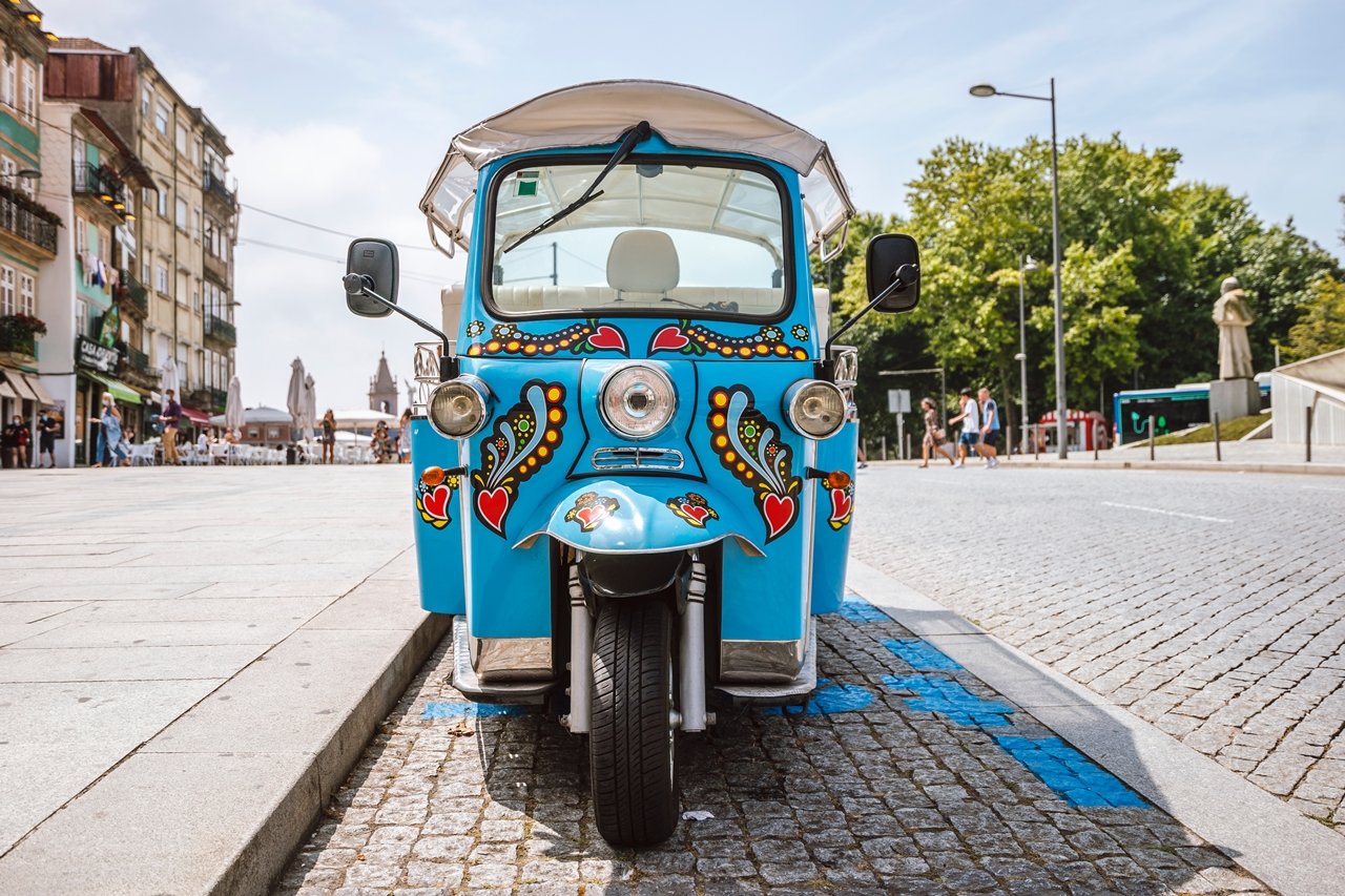 TUK TUK Porto keskuses