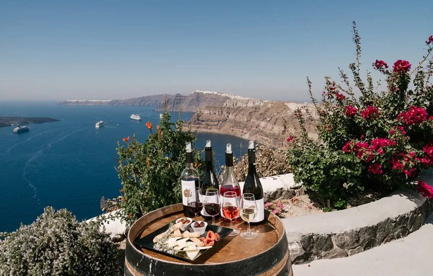 Odpolední vinařský zážitek na Santorini