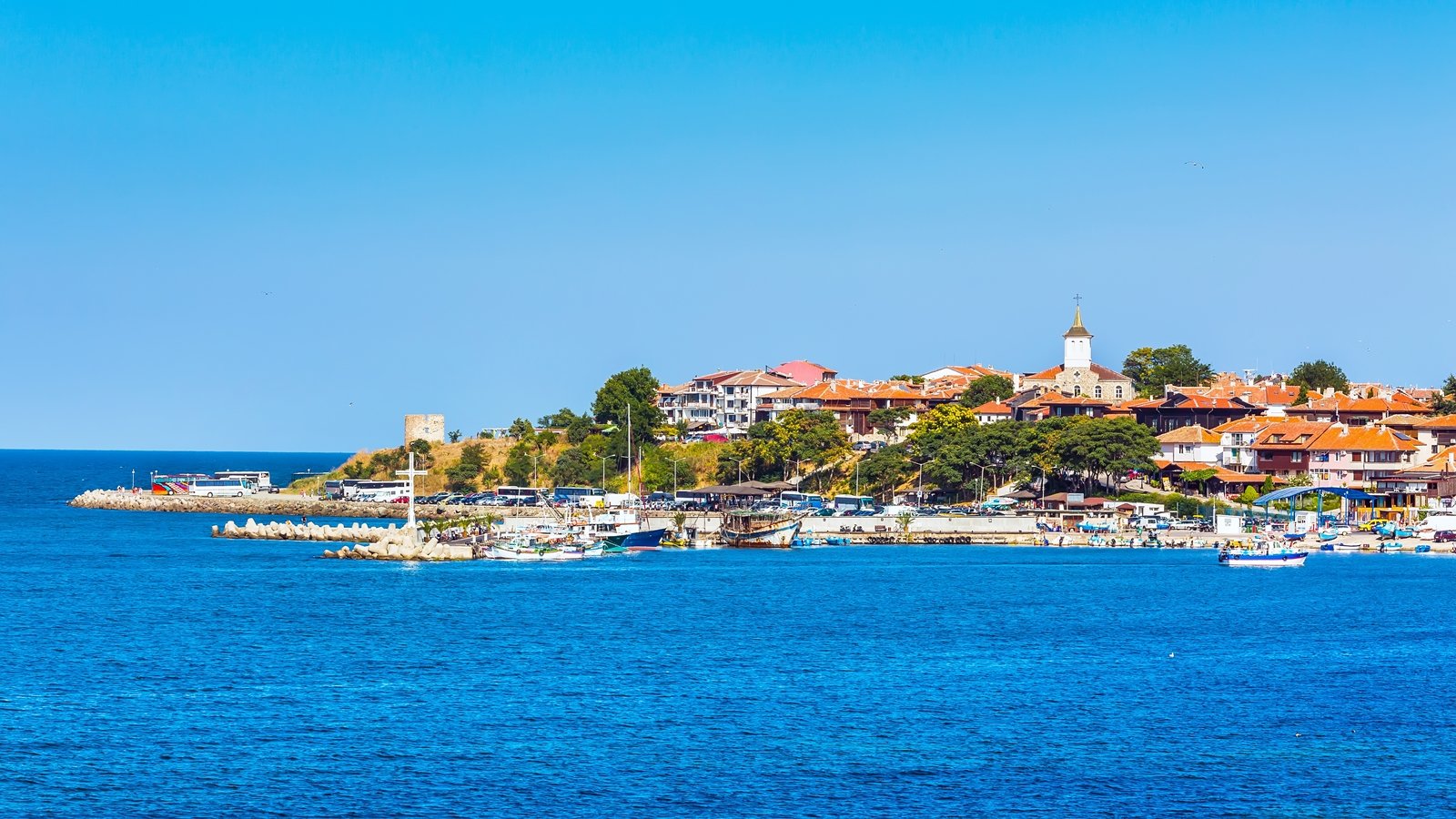 Pohádkový Nesebar a výlet lodí z Obzoru