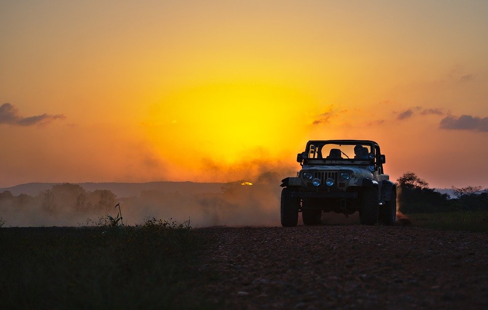 Jeep safari ze Złotych Piasków