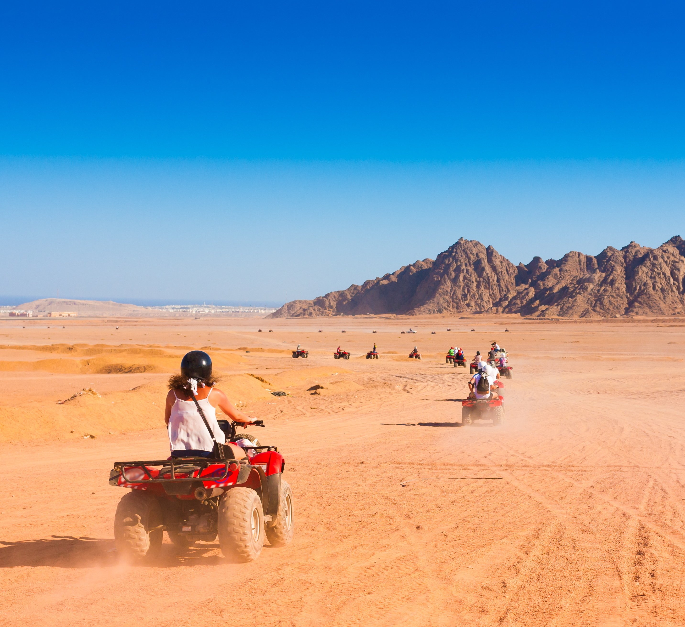 Čtyřkolky z Marsa Alam (dvojité čtyřkolky)