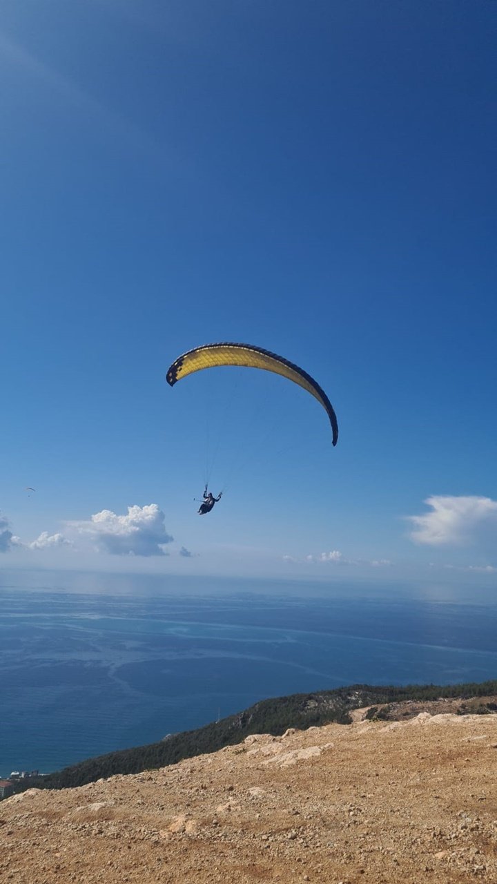 Alanya paragliding - pouze pro diváky