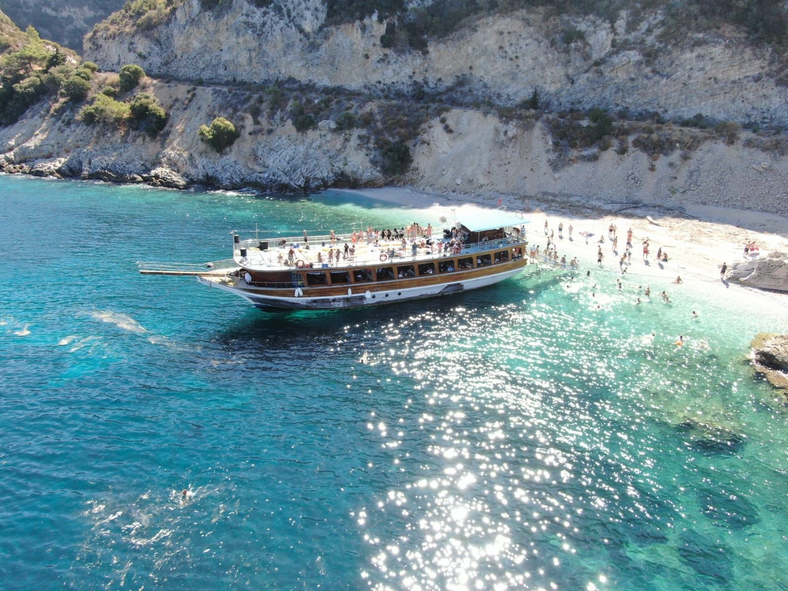 Výlet lodí - záliv Kusadasi