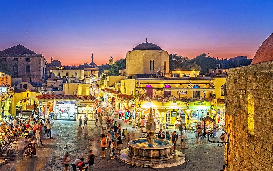 Grecka wyspa Rodos - bilety na prom i transfery z Fethiye
