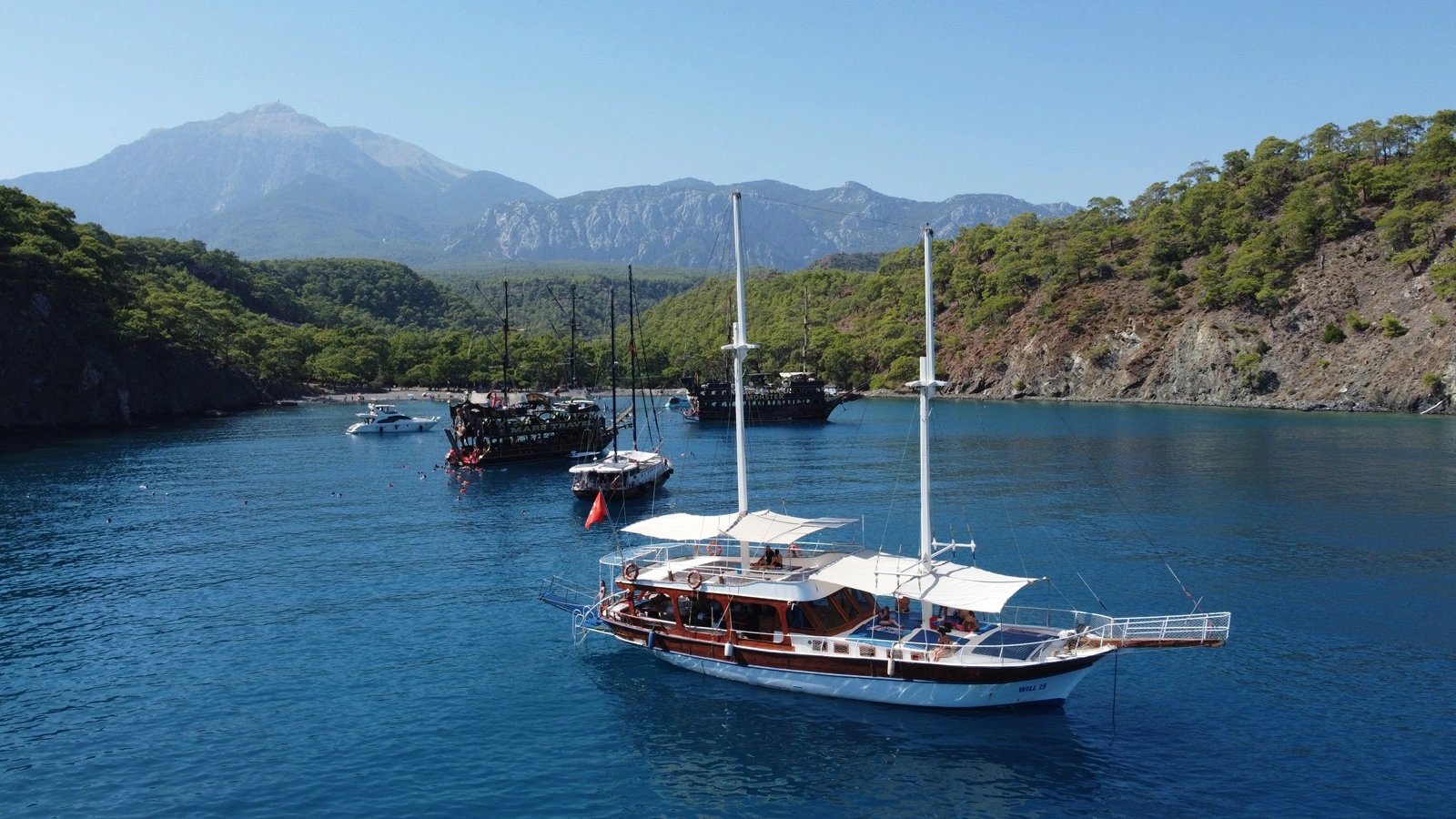 Výlet lodí z Kemeru a Jeep Safari (Antalya – Belek)