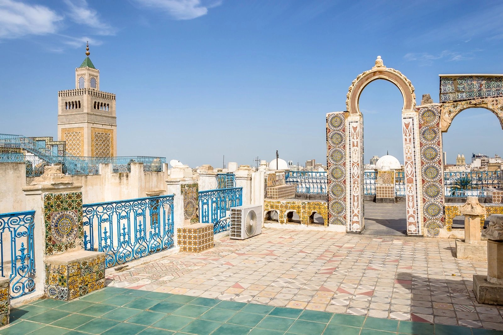 Tunis - Kartagina, Łaźnie Antonina i Sidi Bou Said z Mahdii