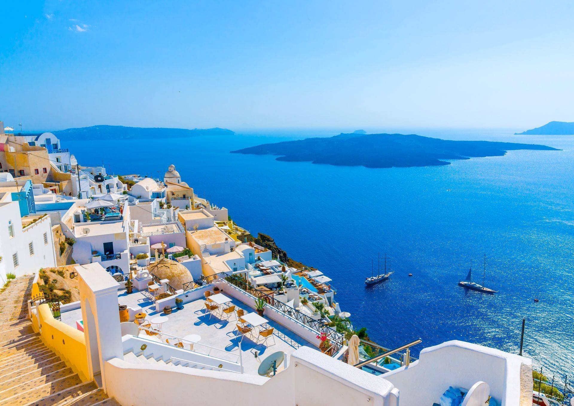 Wulkan na Santorini