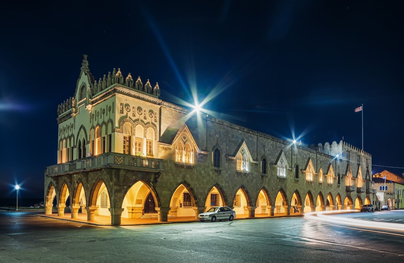 Rhodos v noci (CZ)