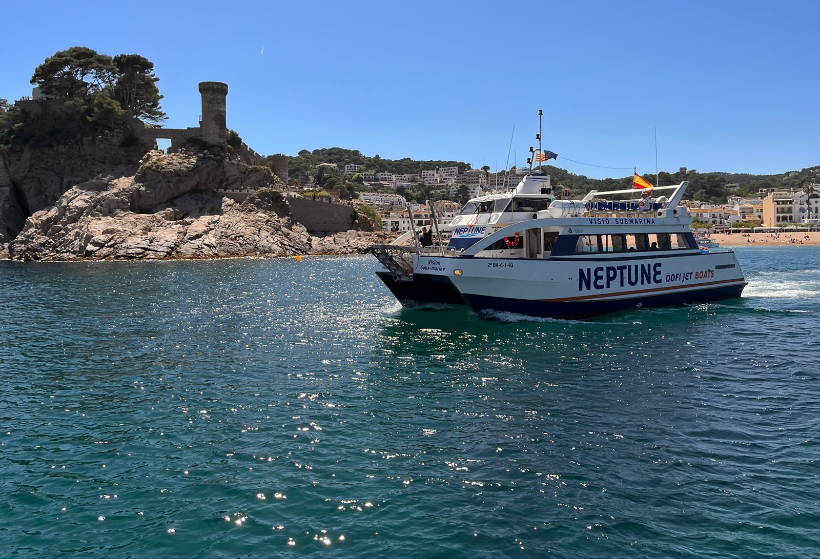 Dofi Jet Costa Brava - rejs z Santa Susanna, Malgrat de Mar, Pineda i Calella do Tossa de Mar