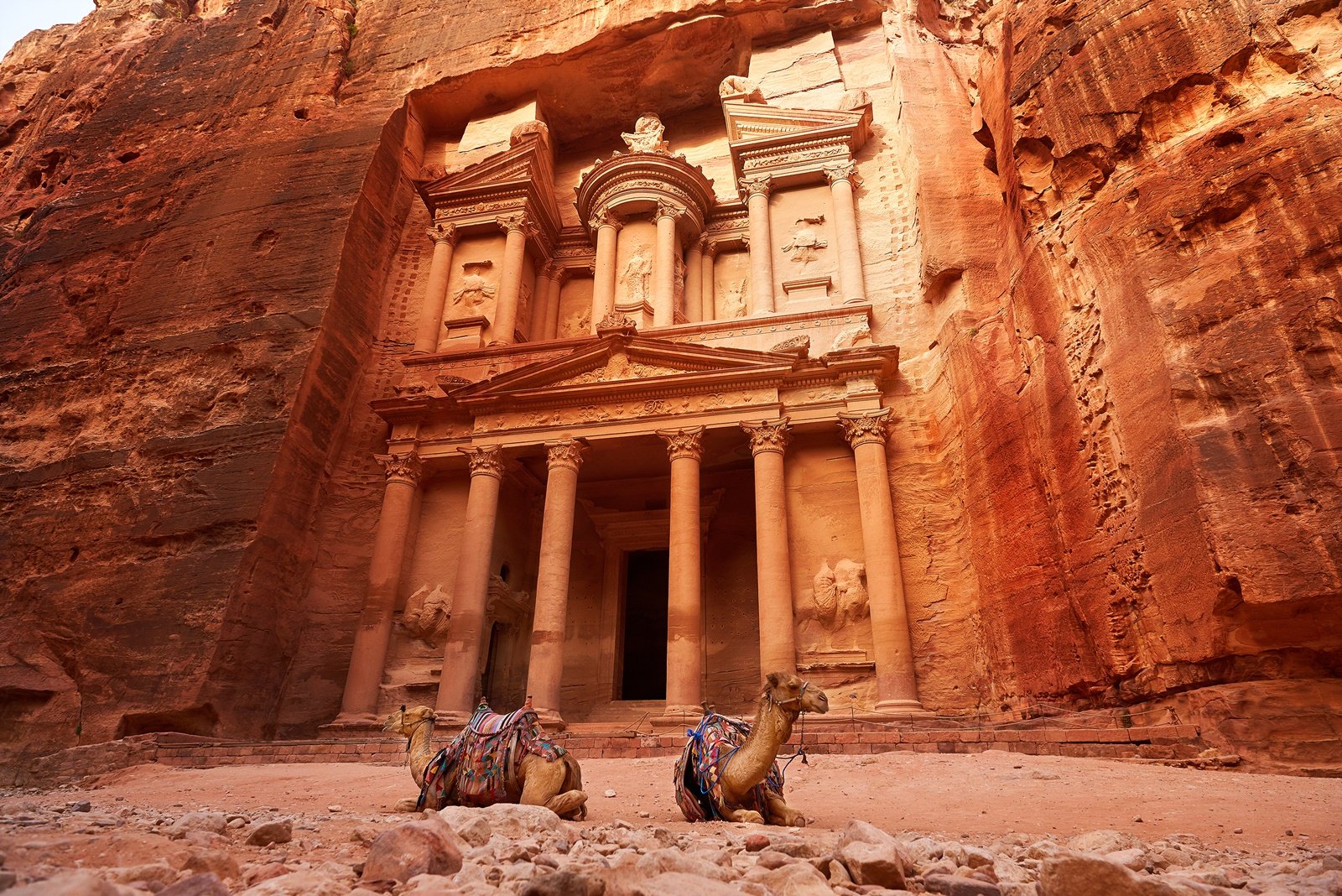 Petra w Jordanii