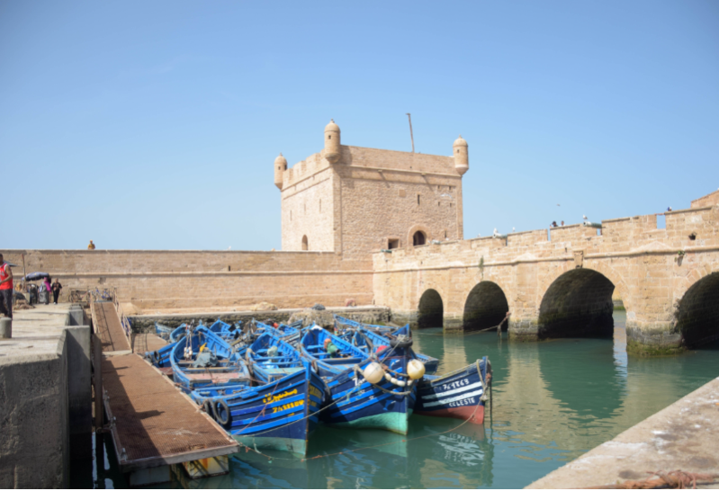 Essaouira - prohlídka města, hradby a rybářský přístav