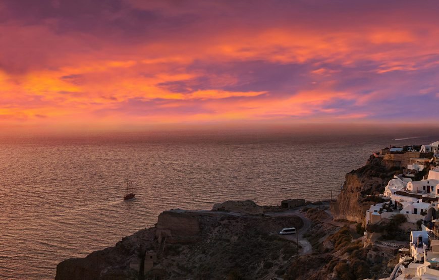 Zwiedzanie Santorini
