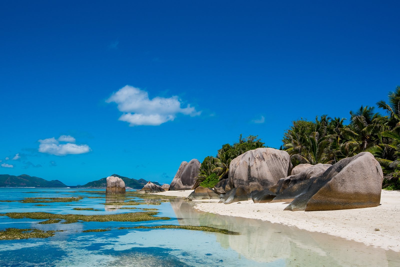 La Digue: Kola a pláže z Mahe