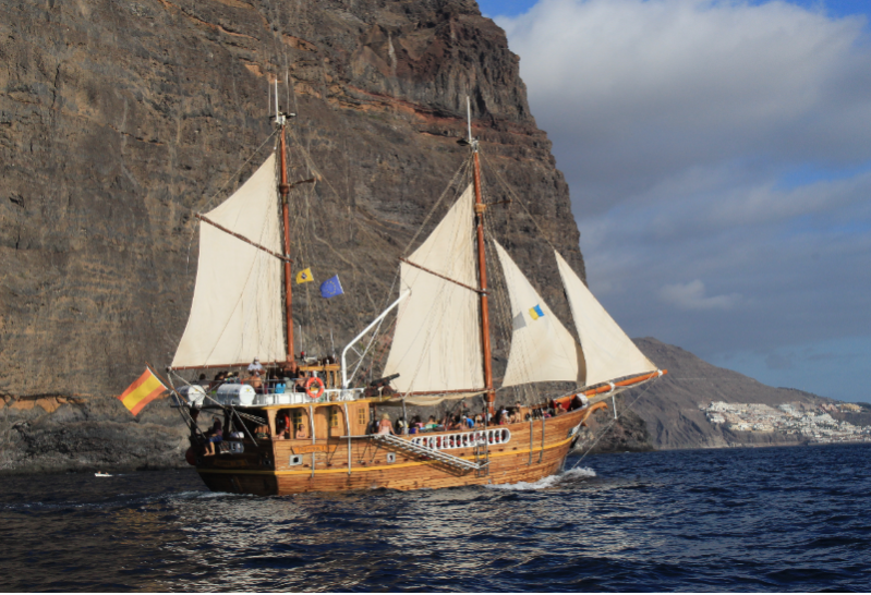 Rejs Flipper I z Los Gigantes – klify, zatoczki i nadmorskie krajobrazy (transfer w cenie)