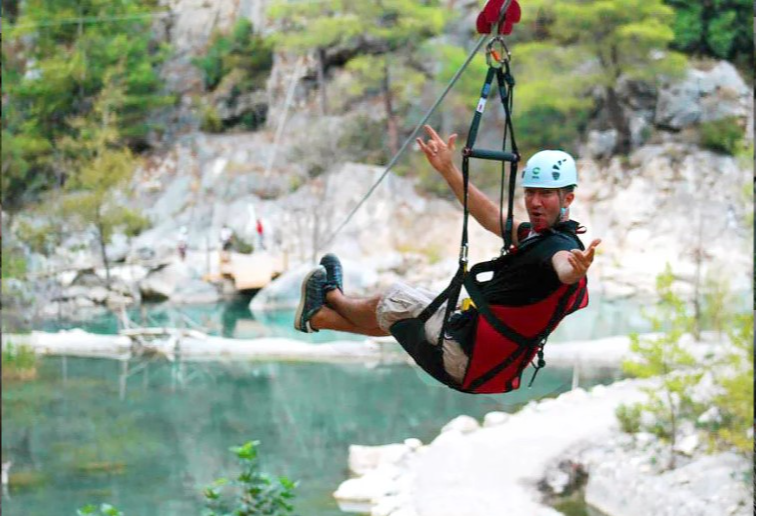 Kaňoning a zipline v Göynüku (ČR)