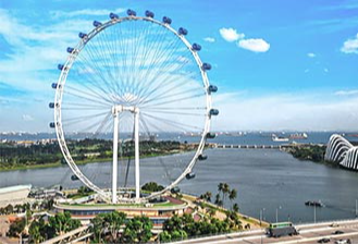 Singapore Flyer - wycieczka po mieście