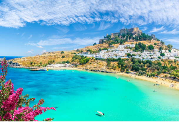 Prohlídka města Lindos (ČR)