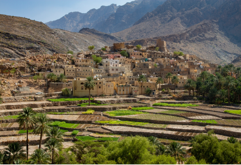 Wspaniały Wadi Bani Auf