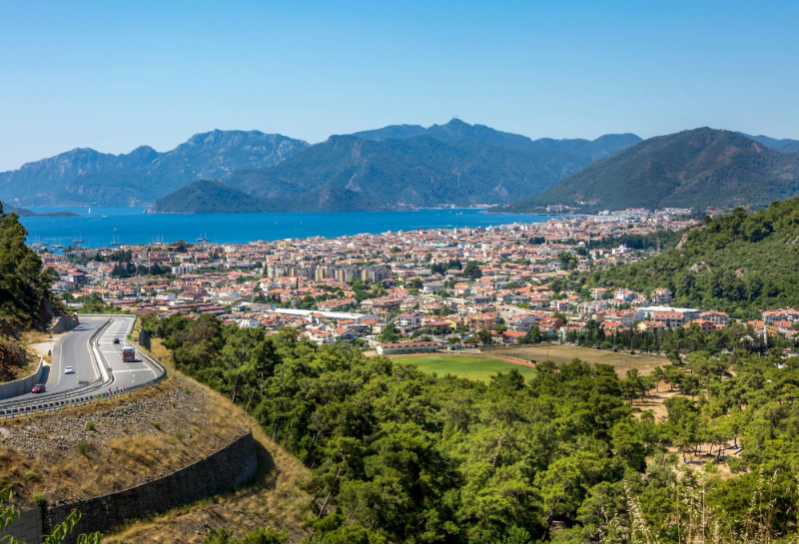 Prohlídka města Marmaris ze Sarigerme