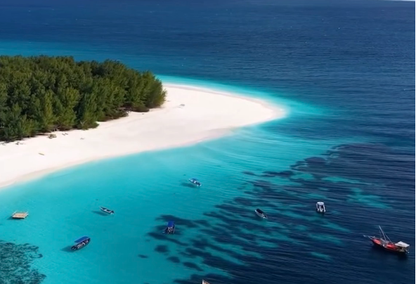 Ostrov Mnemba - celodenní (Útěk na ostrov)							 							