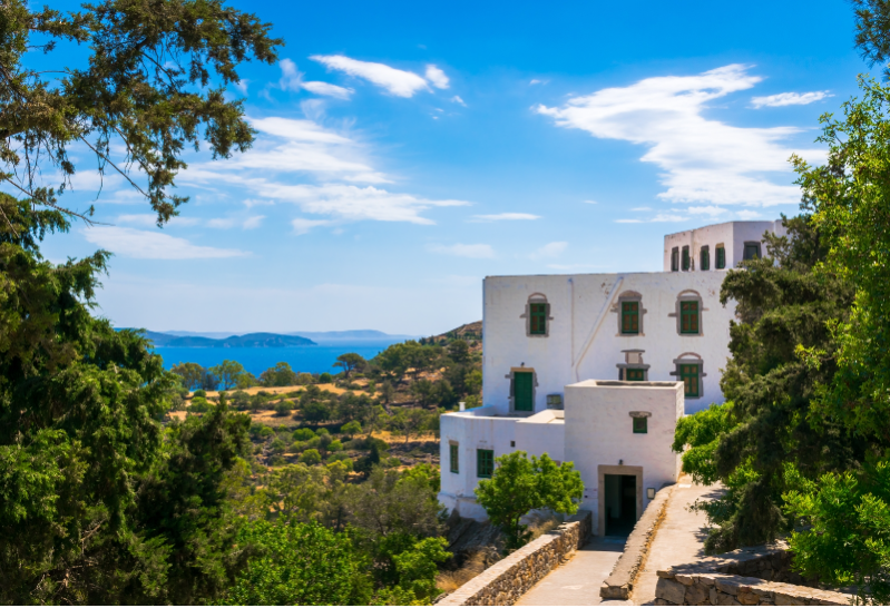 Patmos z Samos - Rejs do Monastyru św. Jana i Groty Apokalipsy