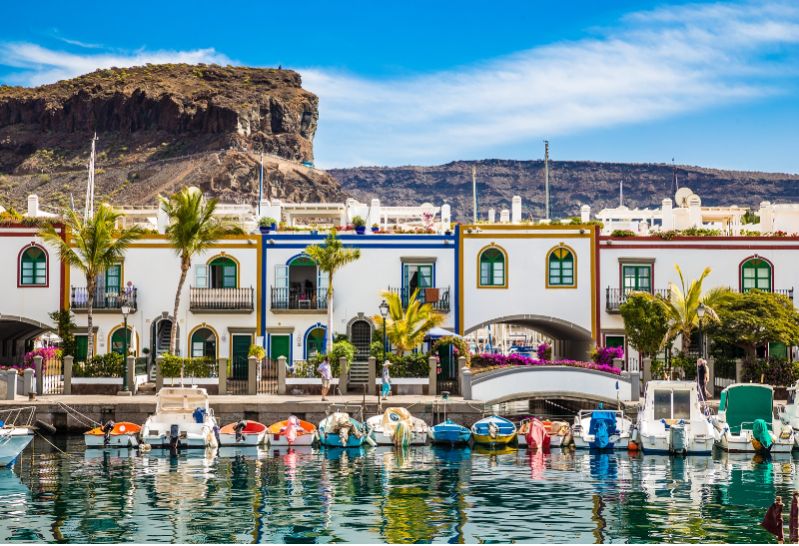 Puerto de Mogán i przygoda w dolinie Guayadeque (HU)