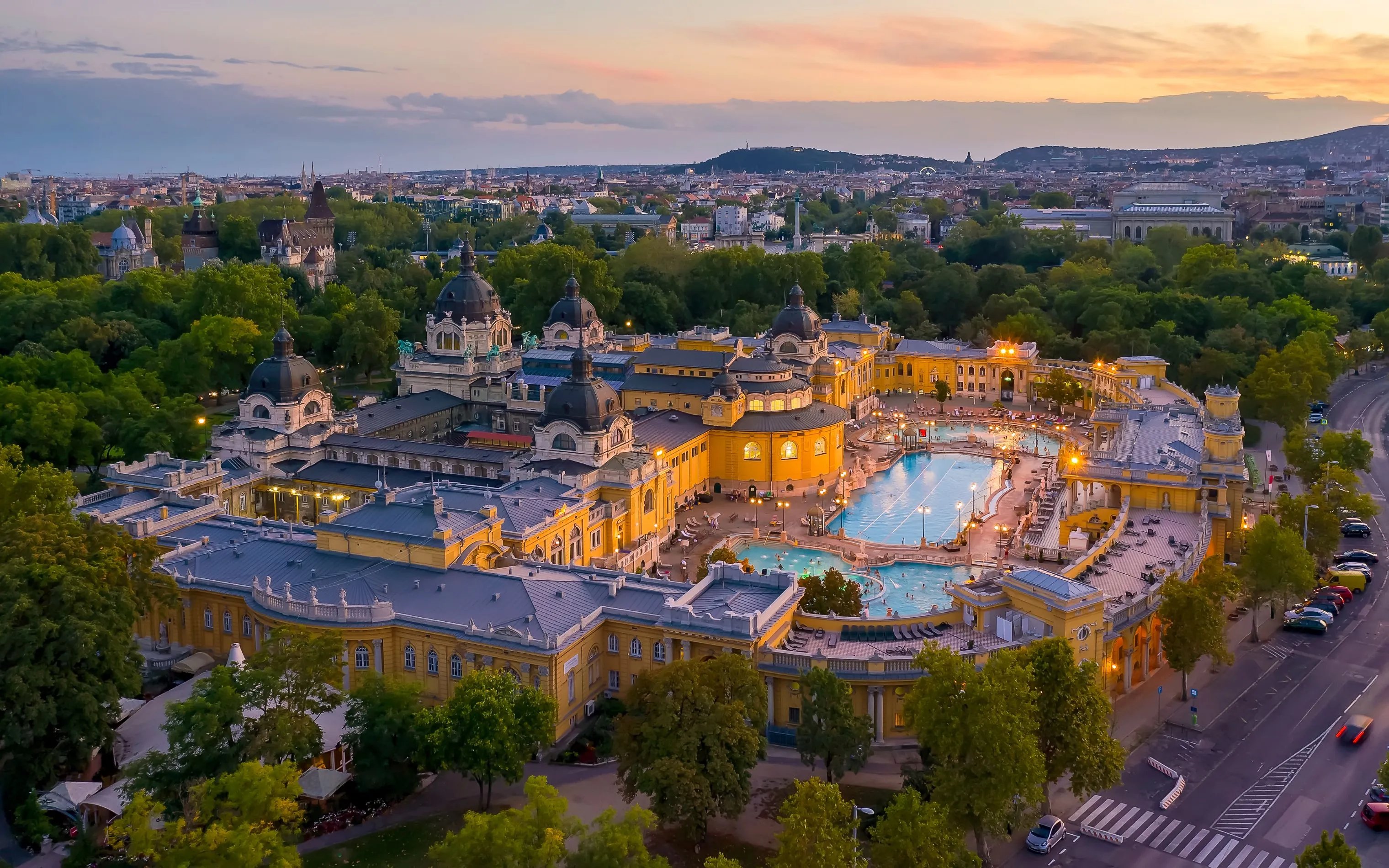 Termy Széchenyi - relaks w termalnym sercu Budapesztu