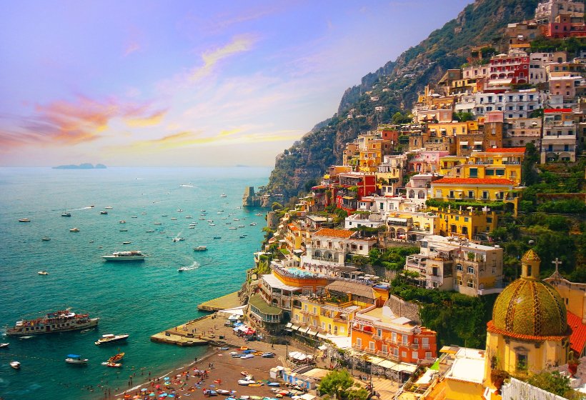 Amalfi piekrastes apskate: Positano, Amalfi un Ravello no Neapoles