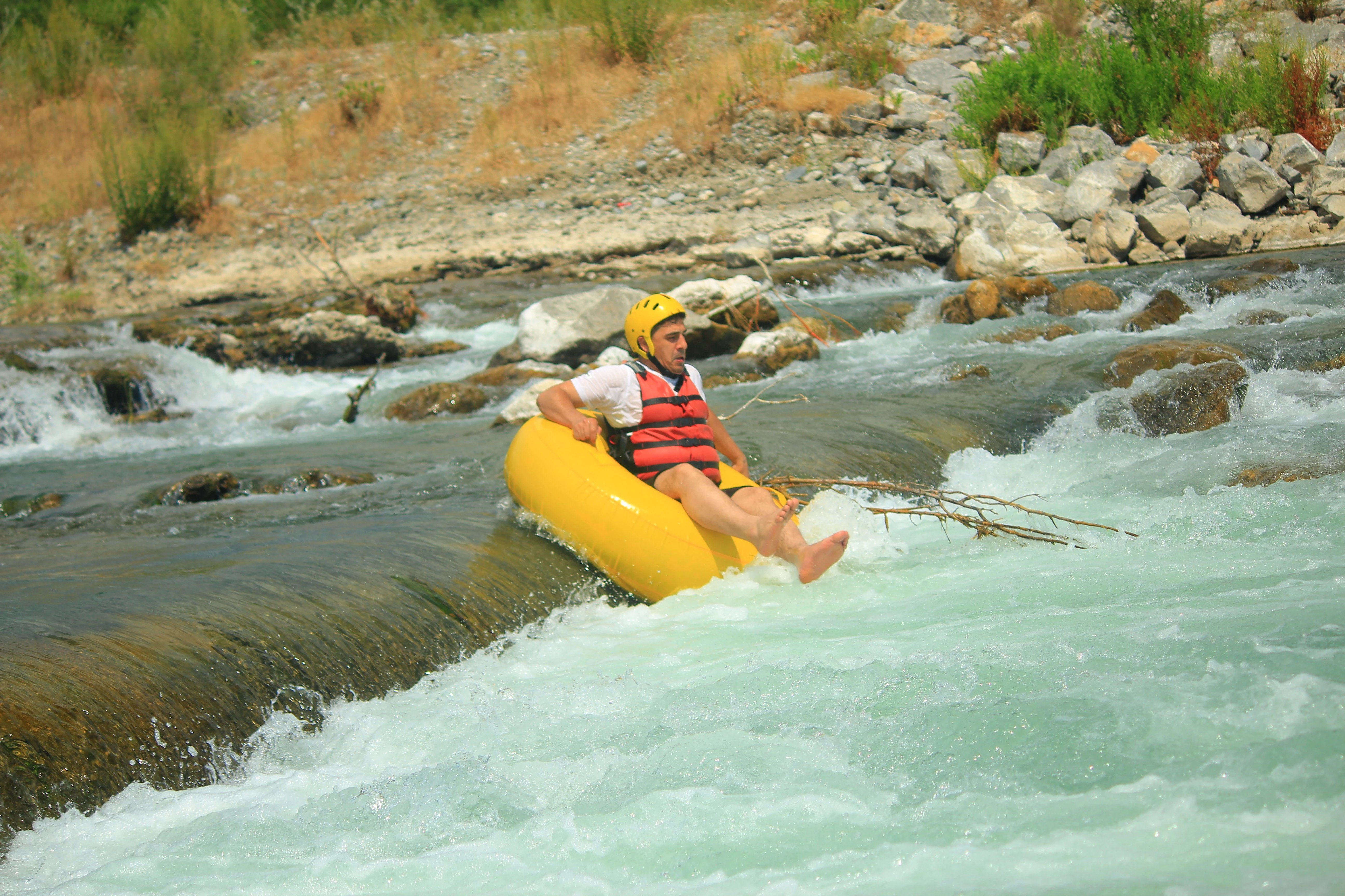 Tubing na divoké vodě