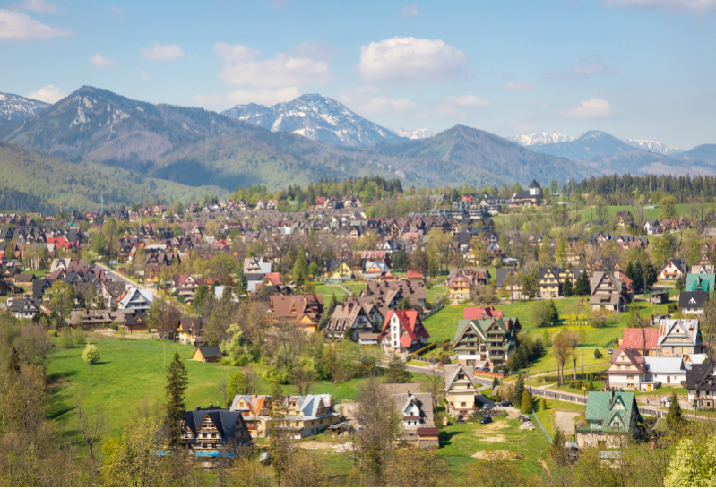 Zakopane - Gubałówka, Tatry a relaxace v termálních bazénech